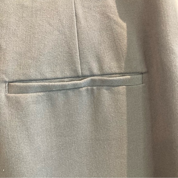 OAK + FORT Gray Pleated Trousers - Picture 7 of 11